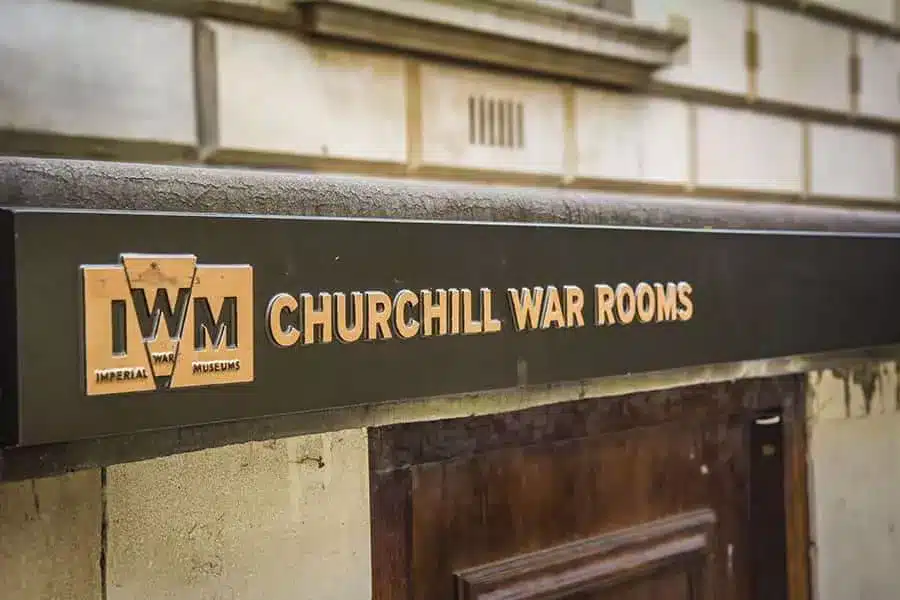 London’s Churchill War Rooms - best historical places to visit in the UK