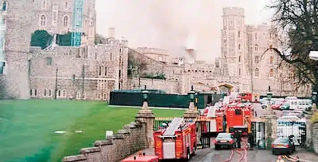 The Windsor Castle Fire Salvage Operation 1992 2