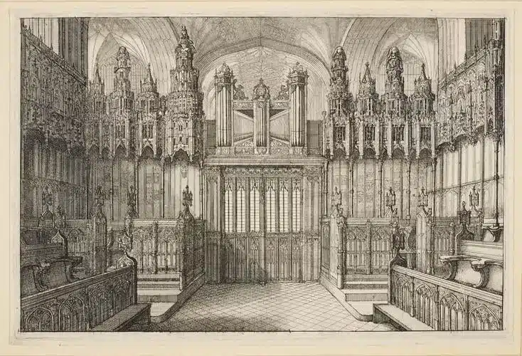 The Choir Screen at St. George's Chapel