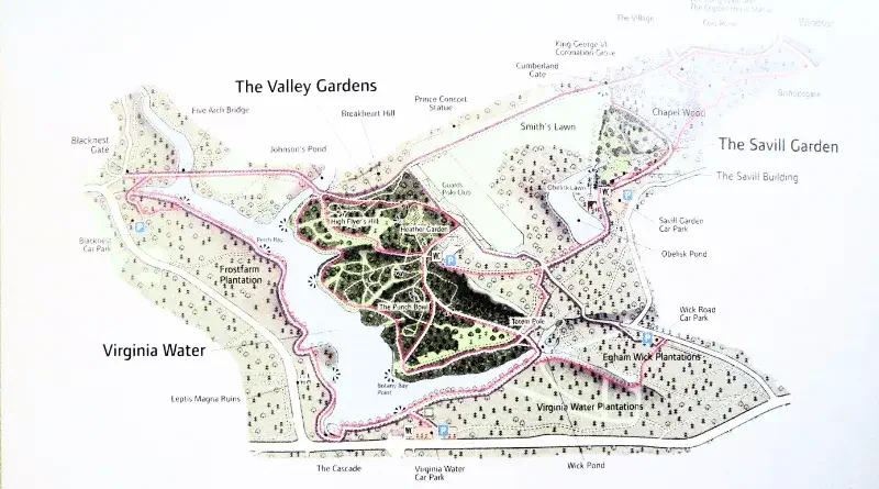 Windsor Great Park Map