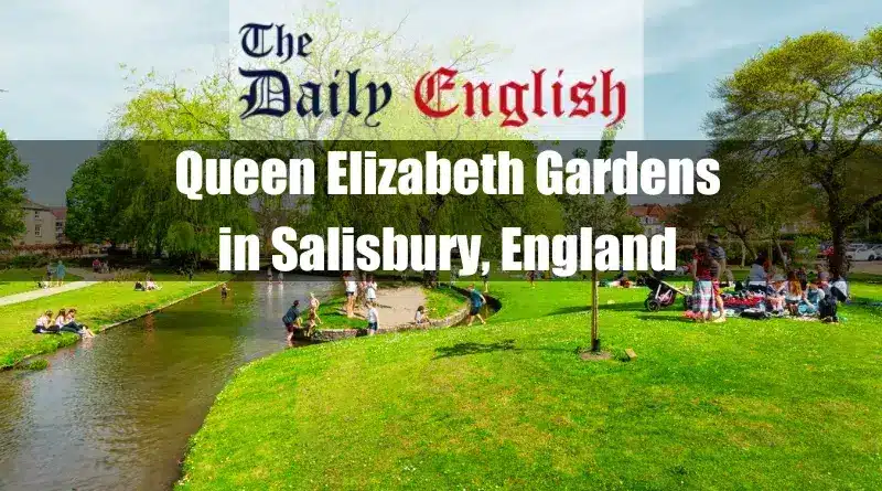 Queen Elizabeth Gardens in Salisbury England 2