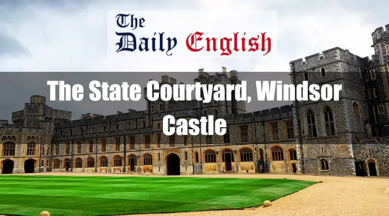 The State Courtyard, Windsor Castle 1