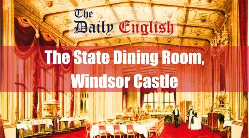 The State Dining Room, Windsor Castle 2