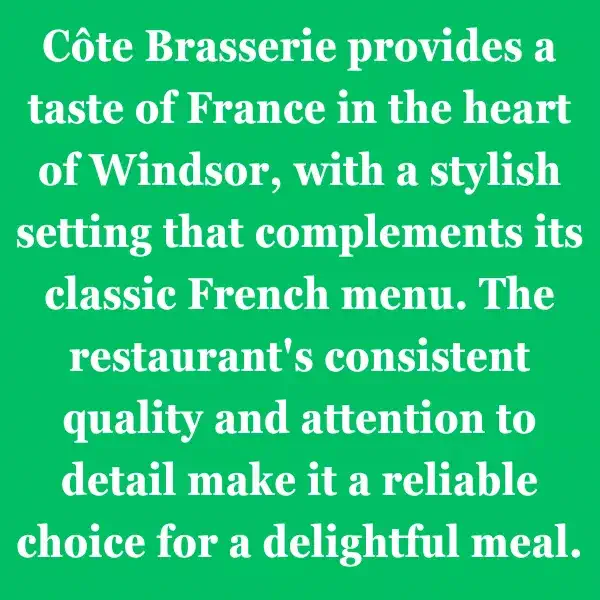 Côte Brasserie