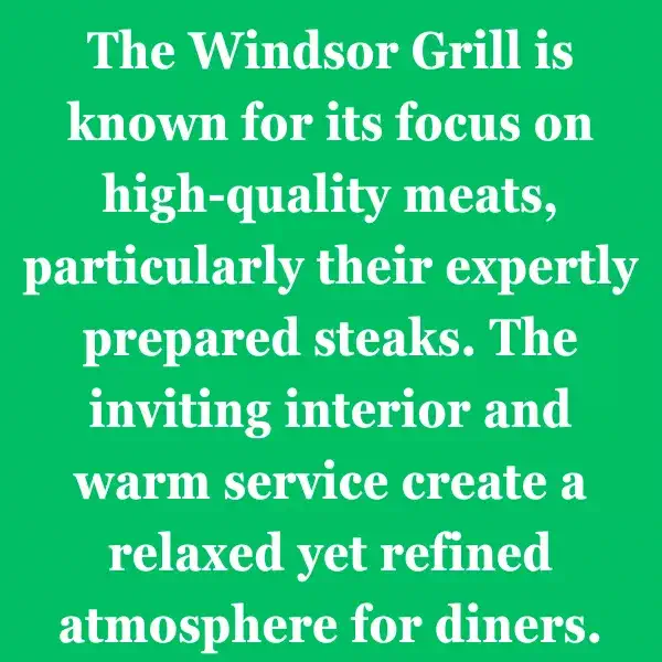 The Windsor Grill