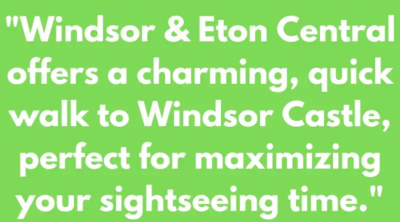 Windsor & Eton Central 1