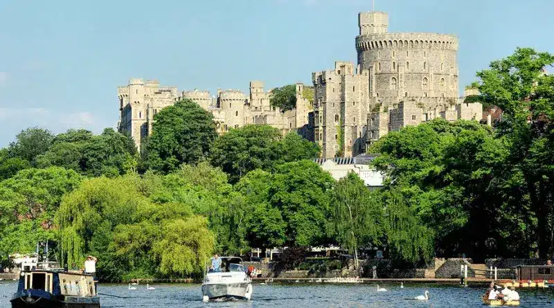 The River Thames and Windsor Castle