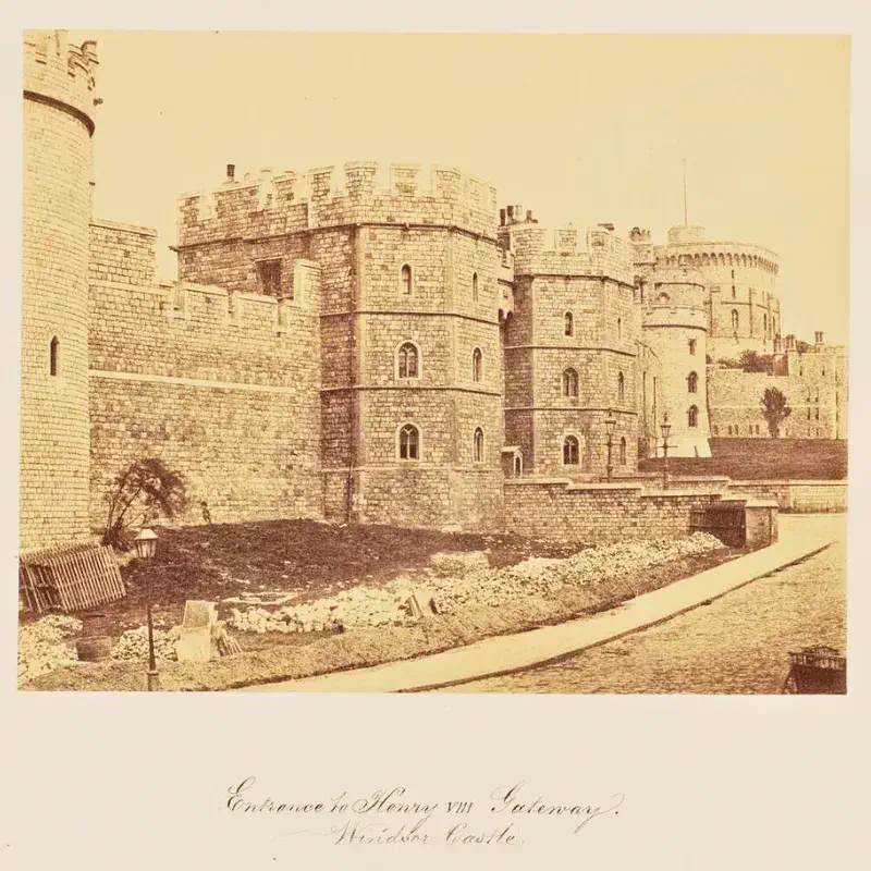 Old Image of Windsor Castle