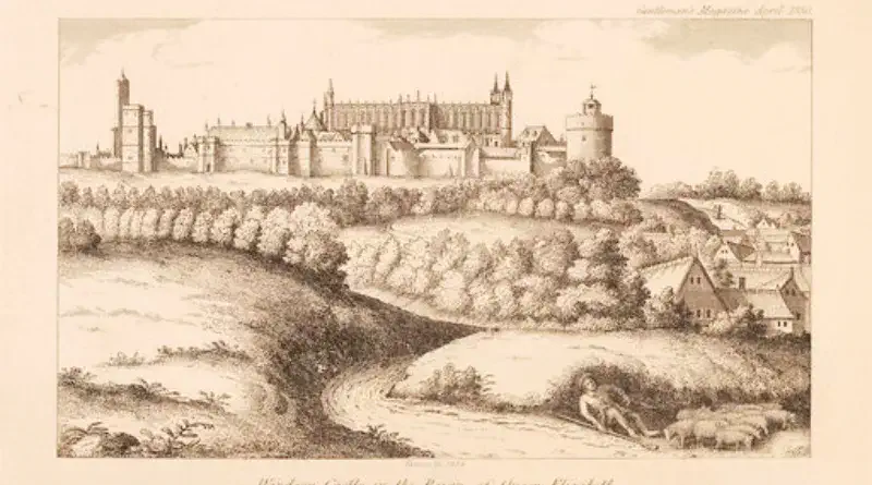 Old Image of Windsor Castle