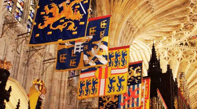 Banners in St. George's Chapel