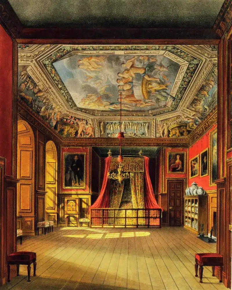 Queen Anne's Bed at Windsor Castle