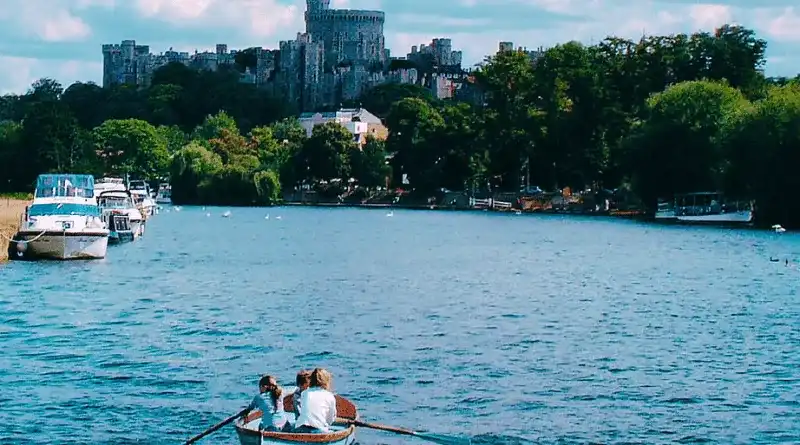 Windsor Castle View From Thames